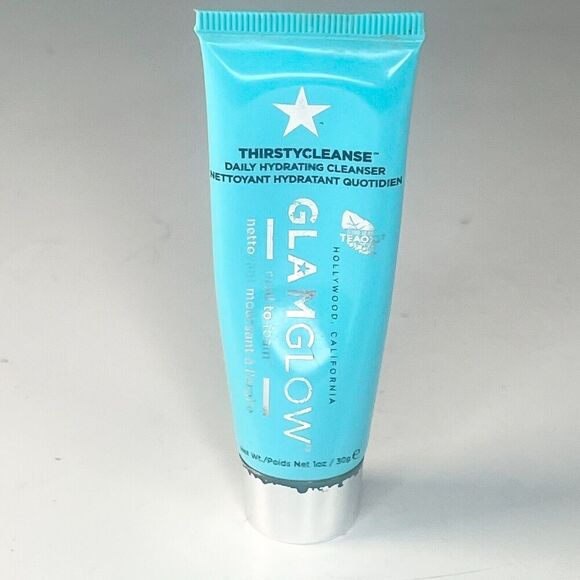 GlamGlow ThirstyCleanse Daily Hydrating Cleanse Face Wash Travel 1 oz 30ml New - Picture 1 of 6